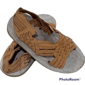 Unisex original huaraches tan, leather